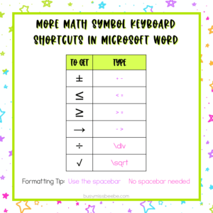 microsoft word equation editor how to make fractions shrink